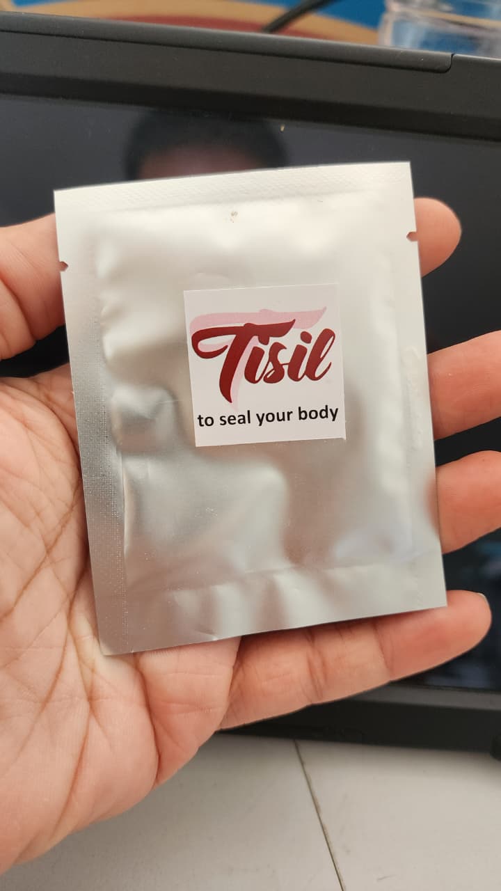 TISIL sachet kemasan silver paket 30 hari pelangsing alami tanpa diet
