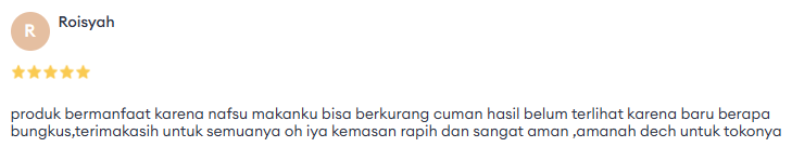 Testimoni Roisyah – Hasil TISIL Supergrains