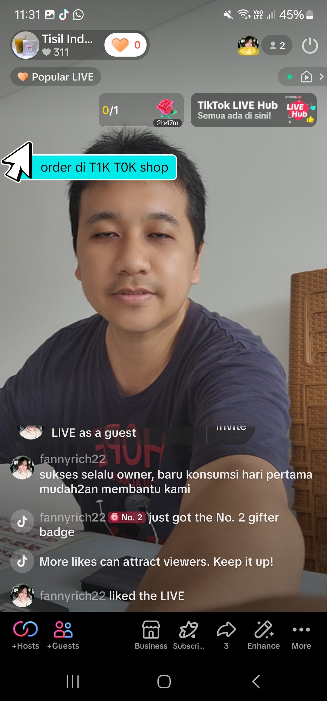 Testimoni Fannyrich22 – Hasil TISIL Supergrains