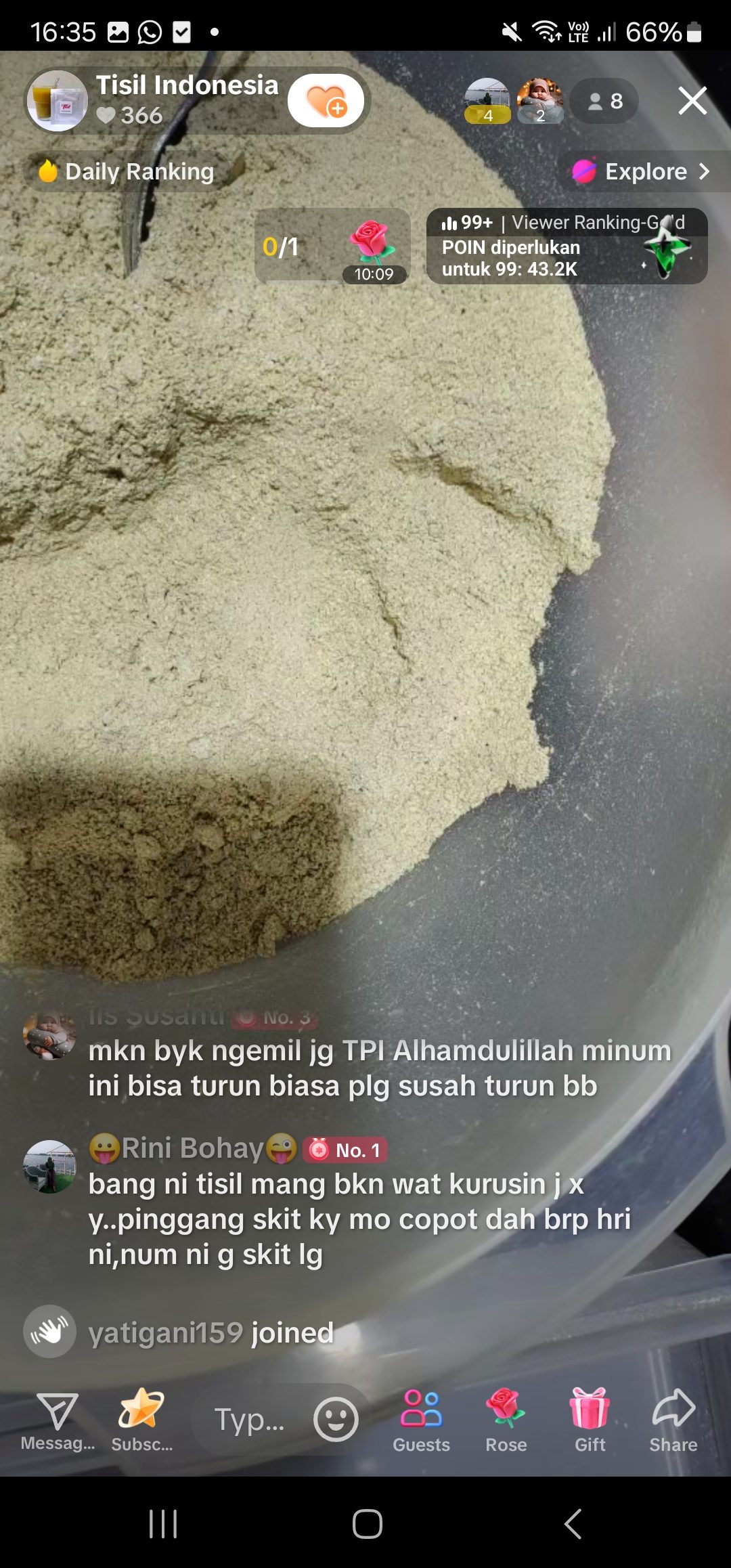 Testimoni Iis Susanti – Hasil TISIL Supergrains