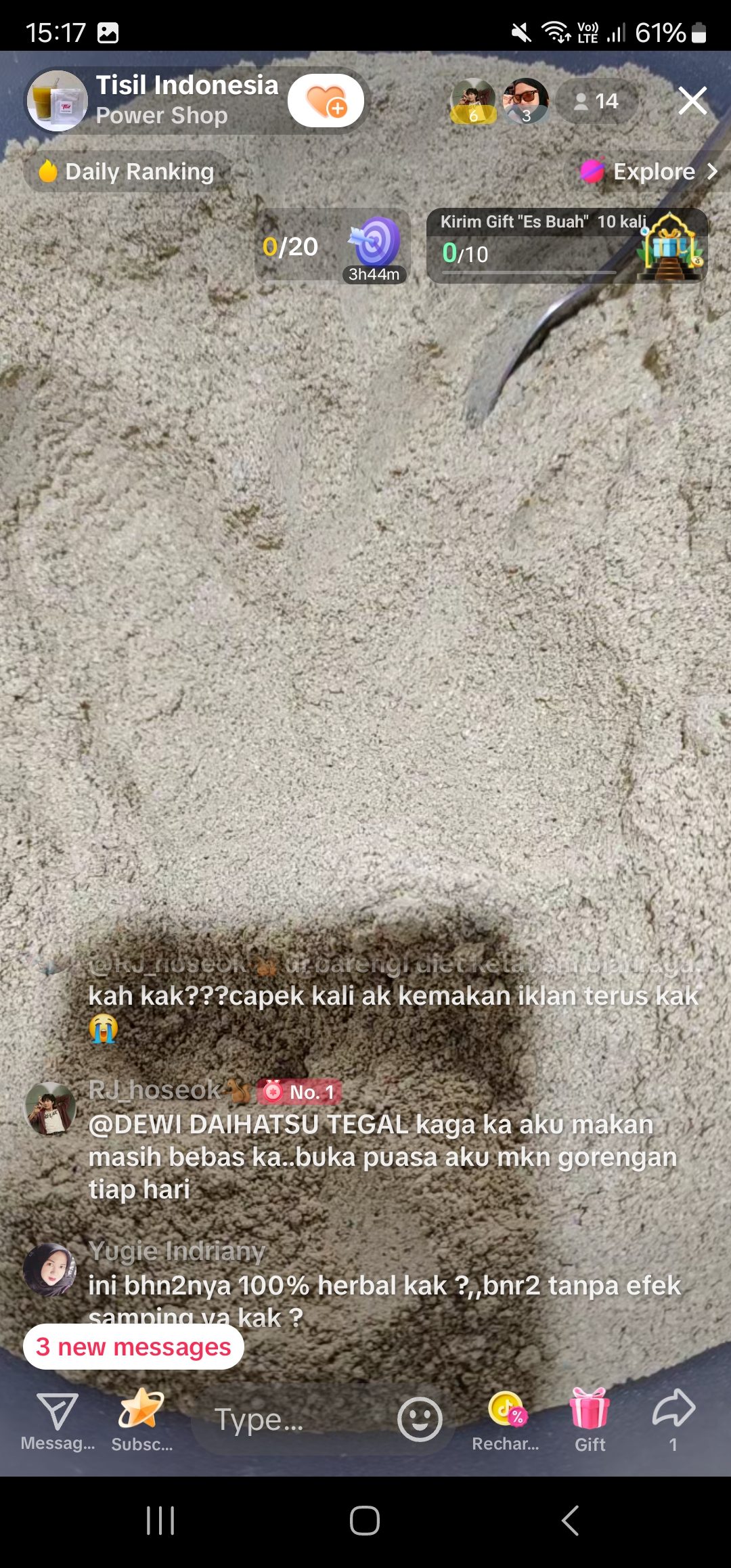 Testimoni RJ Hoseok – Bukti hasil TISIL Supergrains