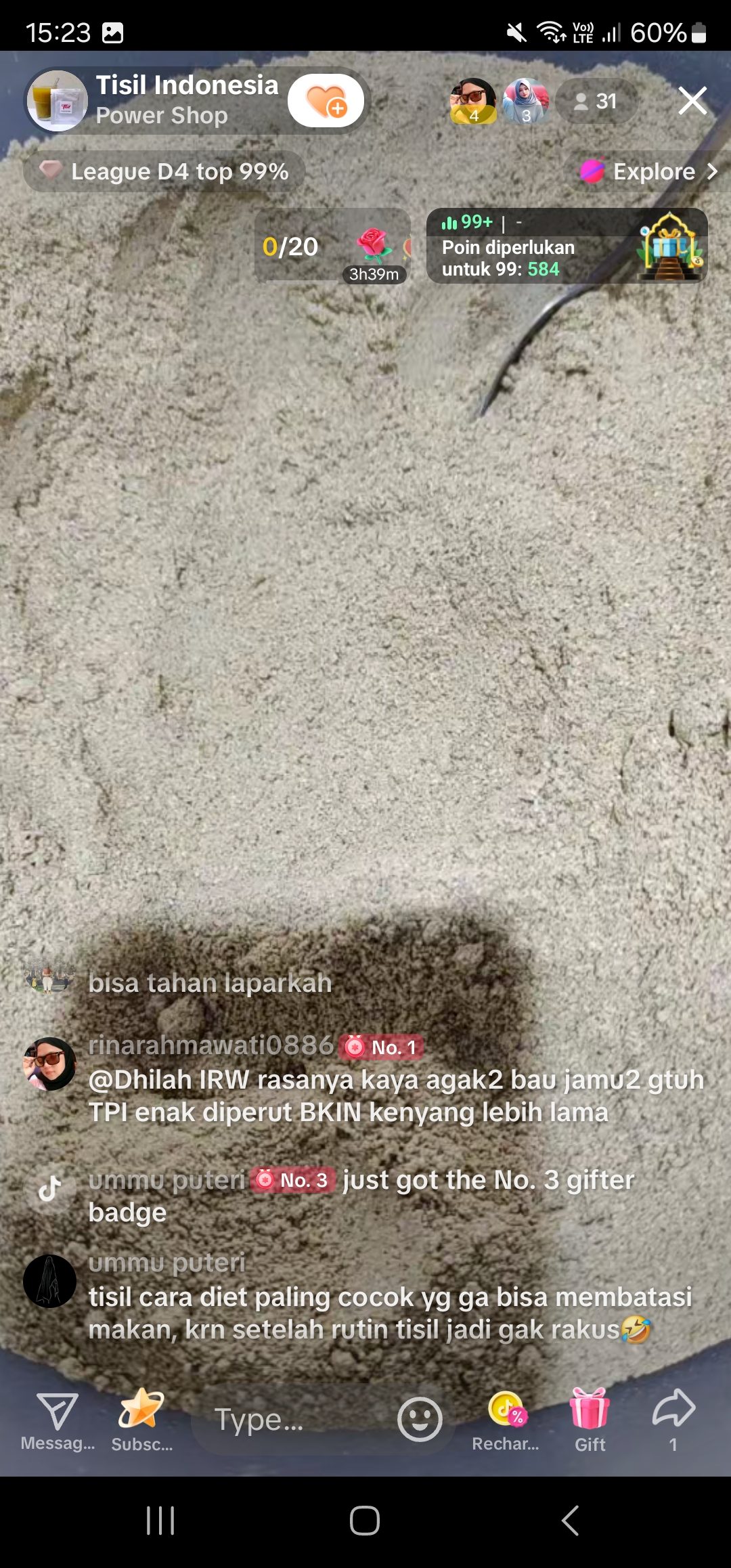 Testimoni Ummu puteri – Bukti hasil TISIL Supergrains