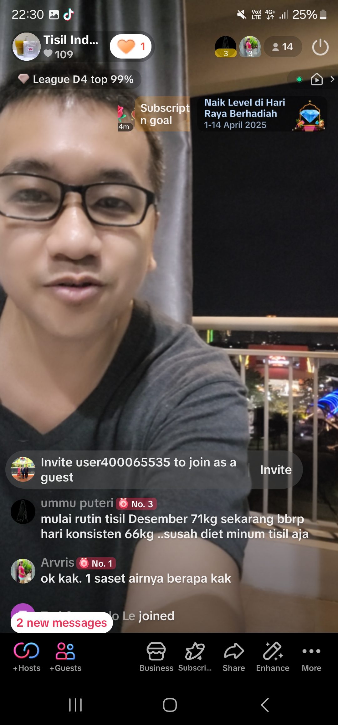Testimoni Ummu puteri – Hasil TISIL Supergrains