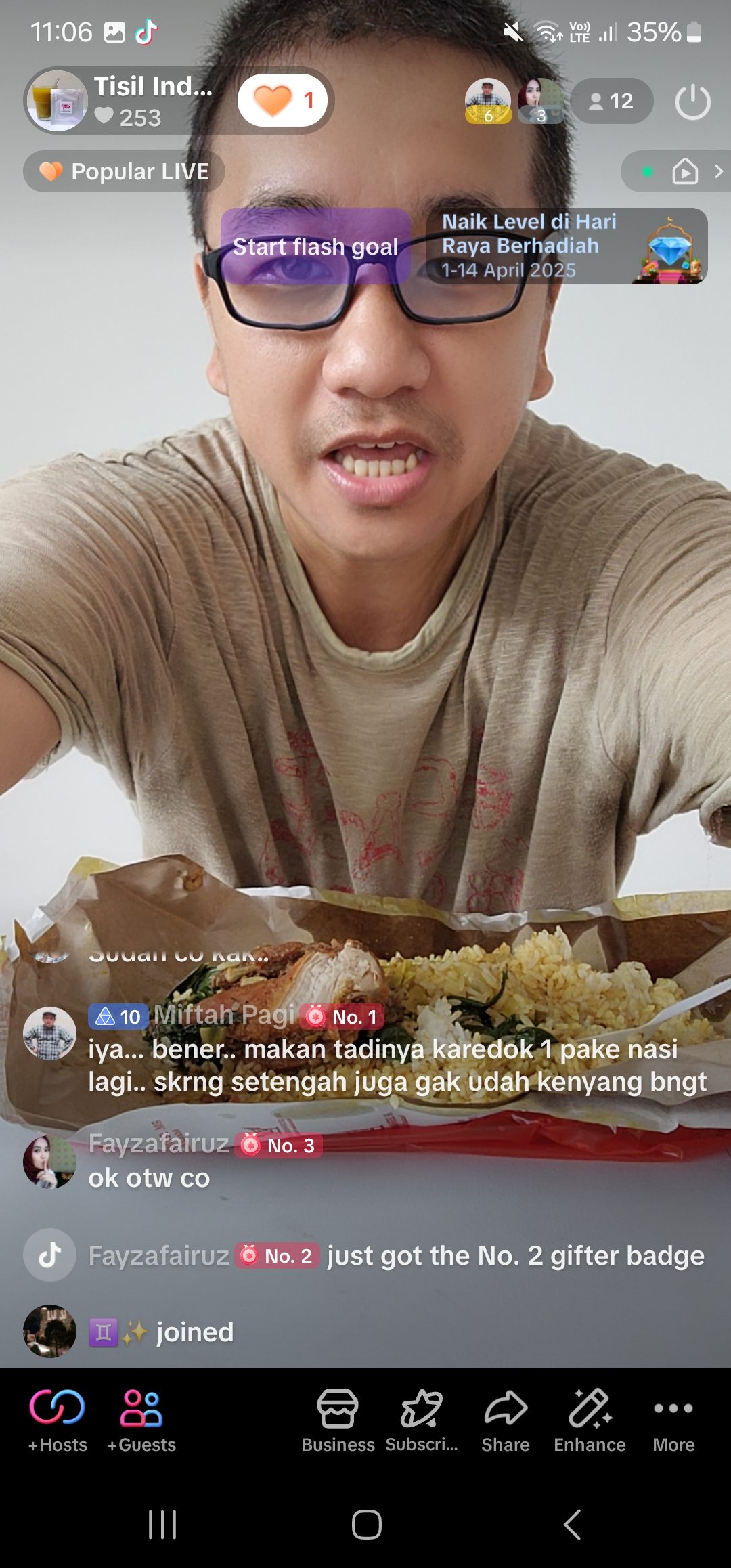 Testimoni Miftah Pagi – Bukti hasil TISIL Supergrains